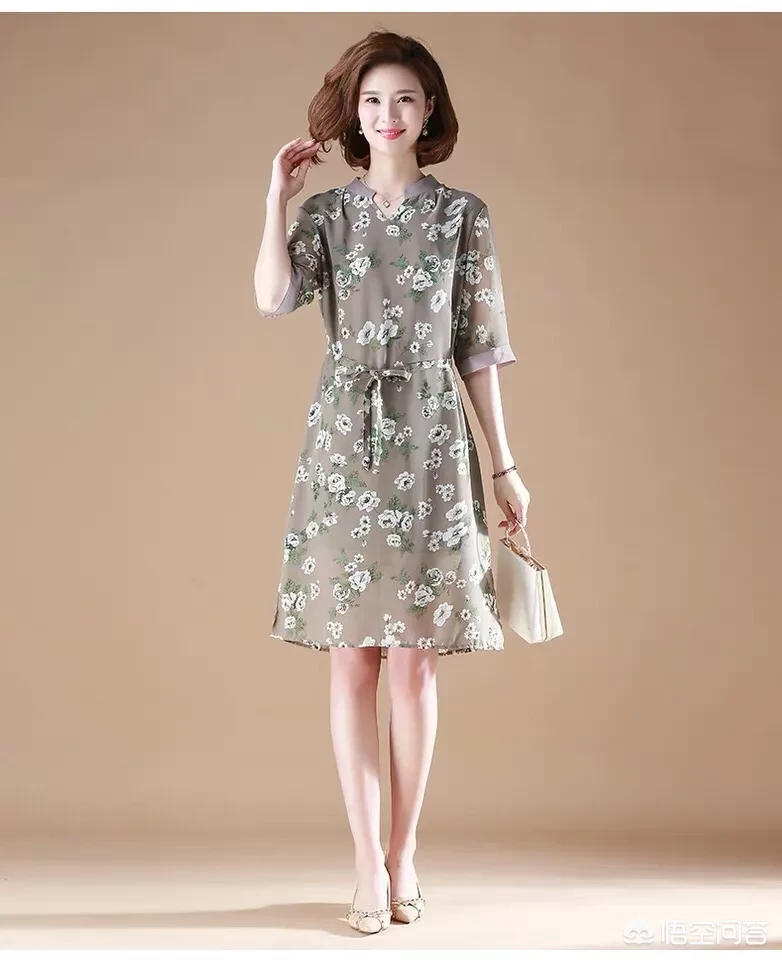 中年妇女上身胖适合穿什么夏装？