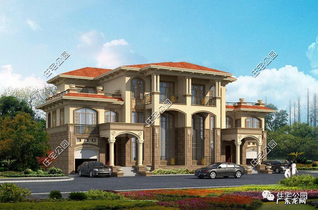 欧式床头罗马柱 床 罗马柱