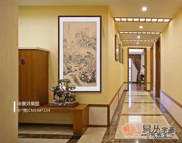 风水水口十二图 门口瀑布风水