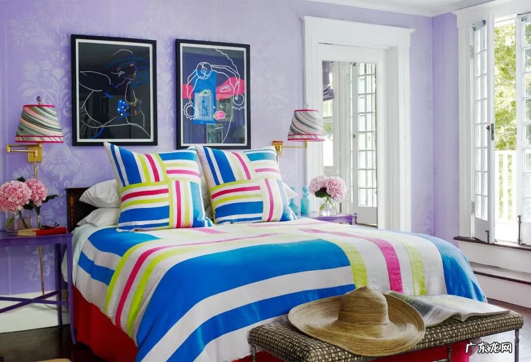 主卧窗帘紫色 紫色的房间配什么颜色的窗帘