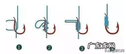 绑钩方法图解大全，六种常见鱼钩详细绑法！