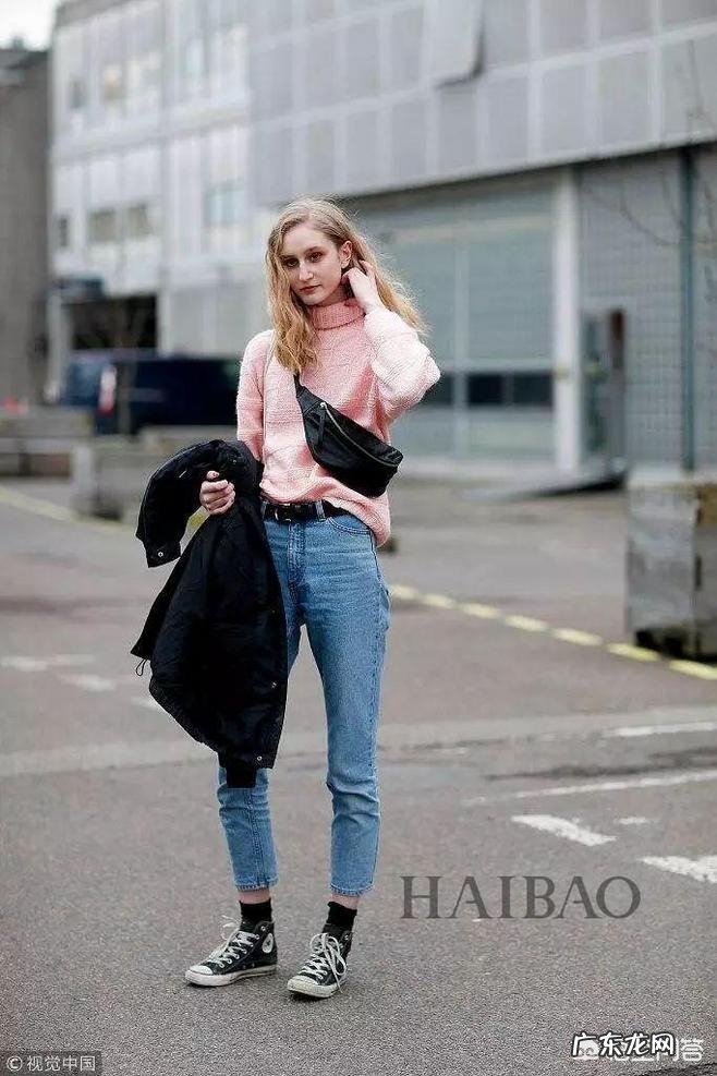 女生穿黑色的高帮帆布鞋,搭配什么颜色的袜子比较好看或显高呢?