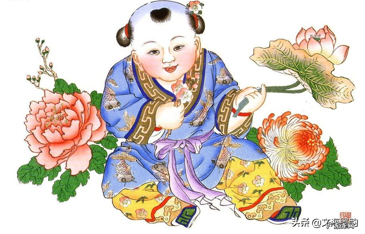 年画中的动物和植物都有什么?有什么象征意义?