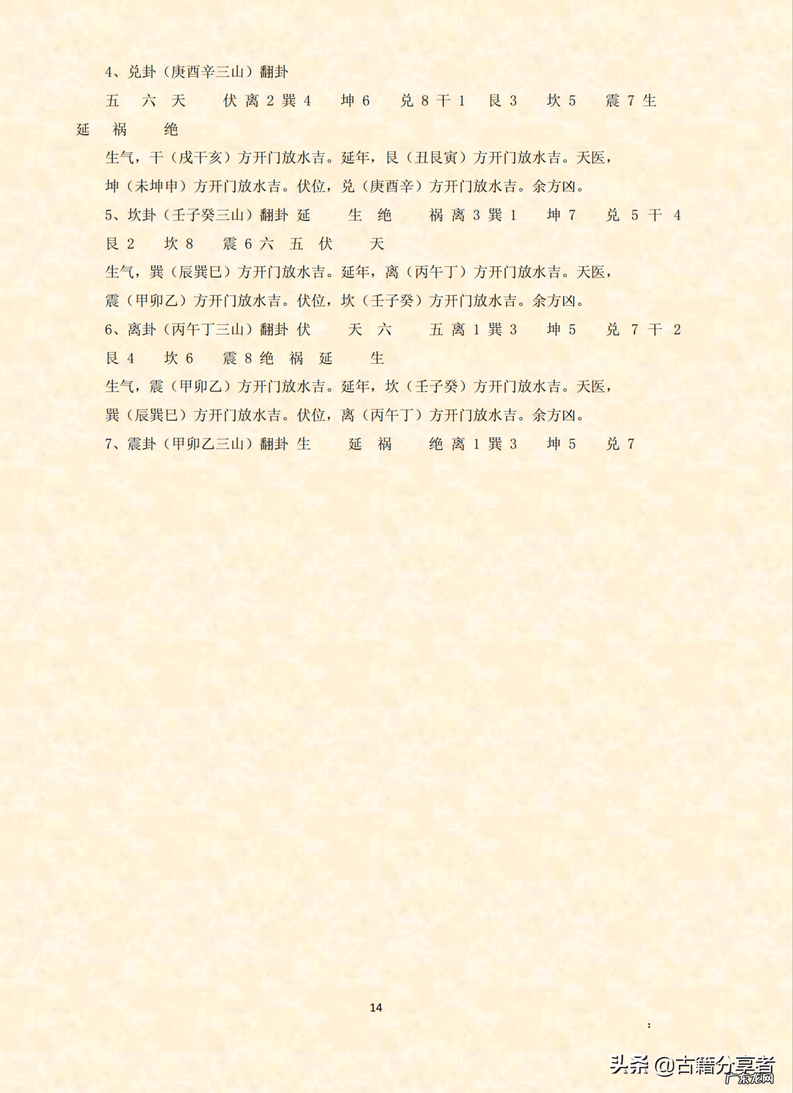 杨公风水真谛秘本图 杨公风水真谛秘本全书阅读