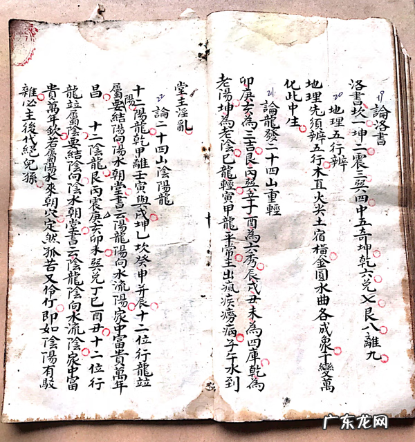 杨公风水地理秘诀 杨公风水真谛秘本图