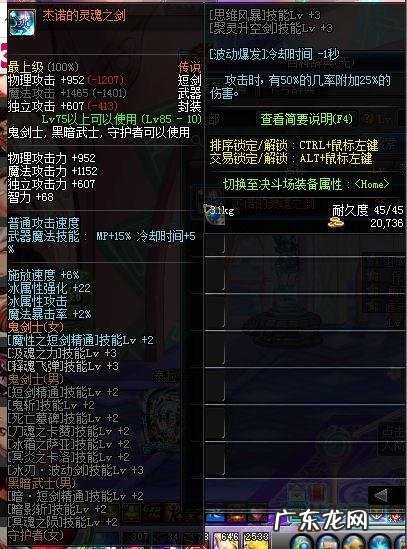 女鬼剑契魔者2021加点 女鬼剑剑宗加点新版