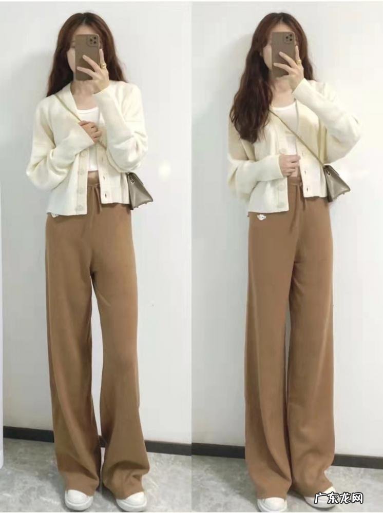 白色针织小开衫搭配图片女 白色针织开衫内搭什么比较好看