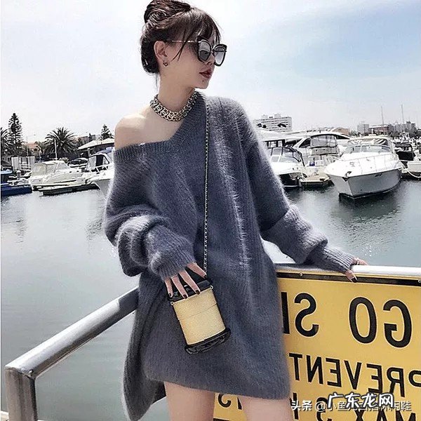 中长款的长款毛衣怎么搭配好看?