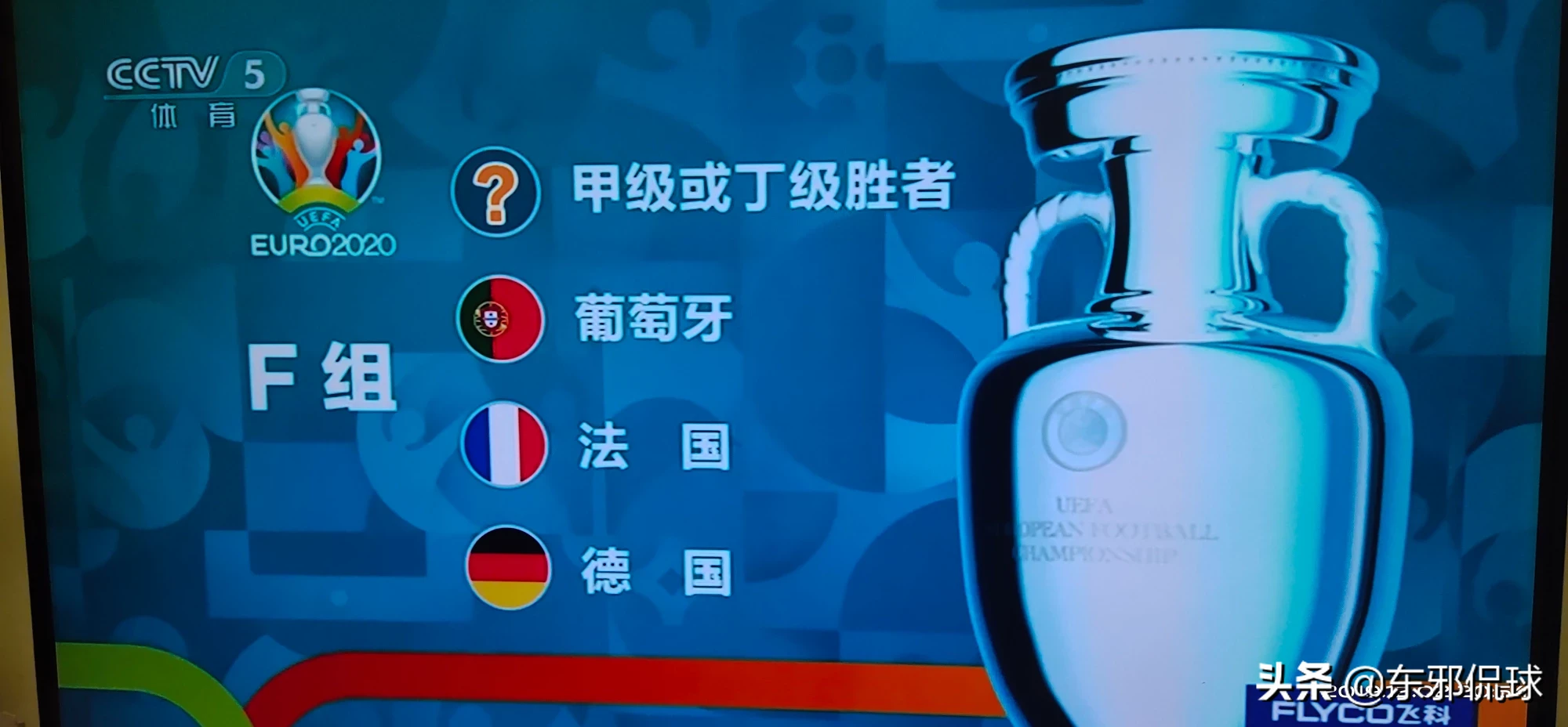 2020年欧洲杯抽签名单出炉，F组形势严峻，你认为谁将笑到最后？