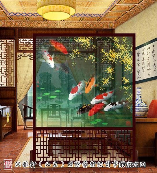 床位风水布局 床屏风设计效果图