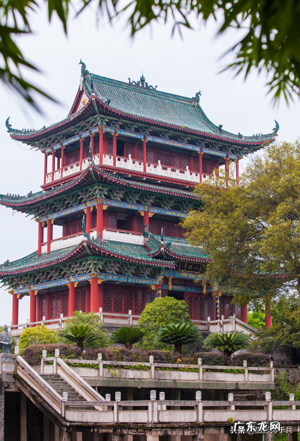 赣州八境台 赣州市龟角尾