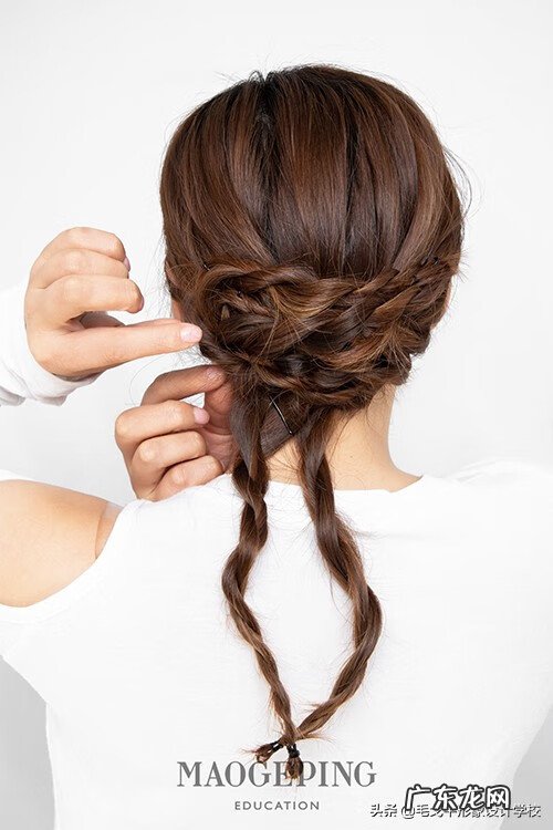 盘头最简单的方法视频 有没有简单的盘头方法