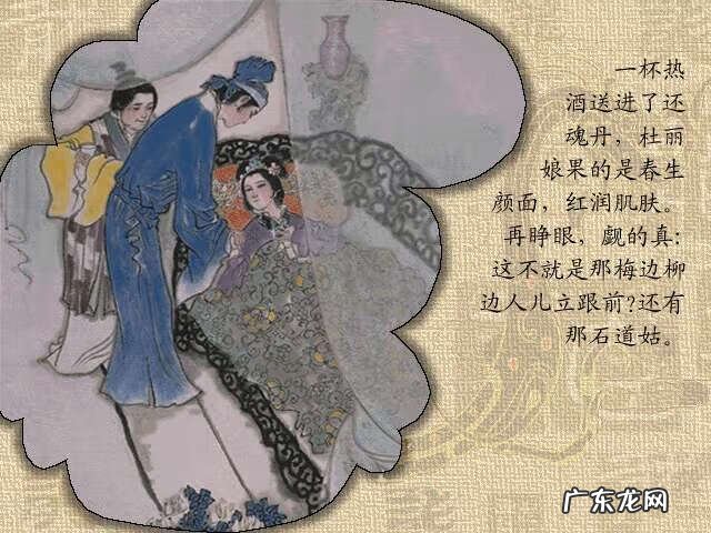 牡丹亭人物 牡丹亭故事情节图