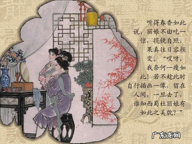 牡丹亭人物 牡丹亭故事情节图