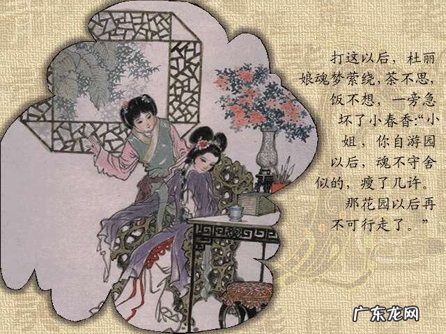 牡丹亭人物 牡丹亭故事情节图