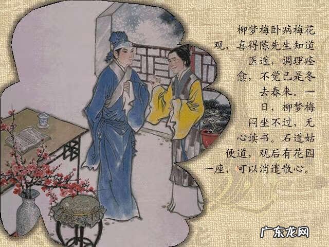 牡丹亭人物 牡丹亭故事情节图