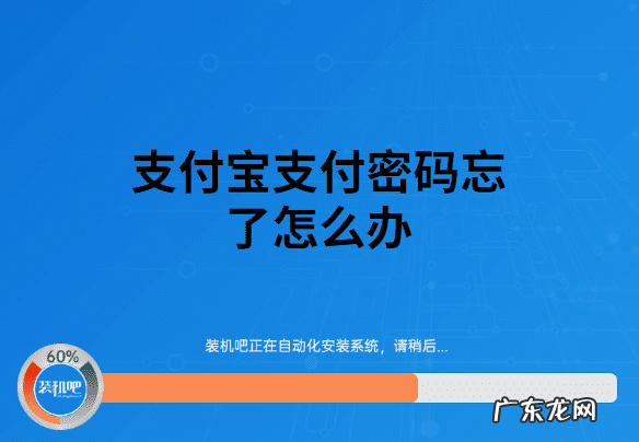 支付宝支付密码忘了怎么重新设置 支付宝支付密码忘记怎么办