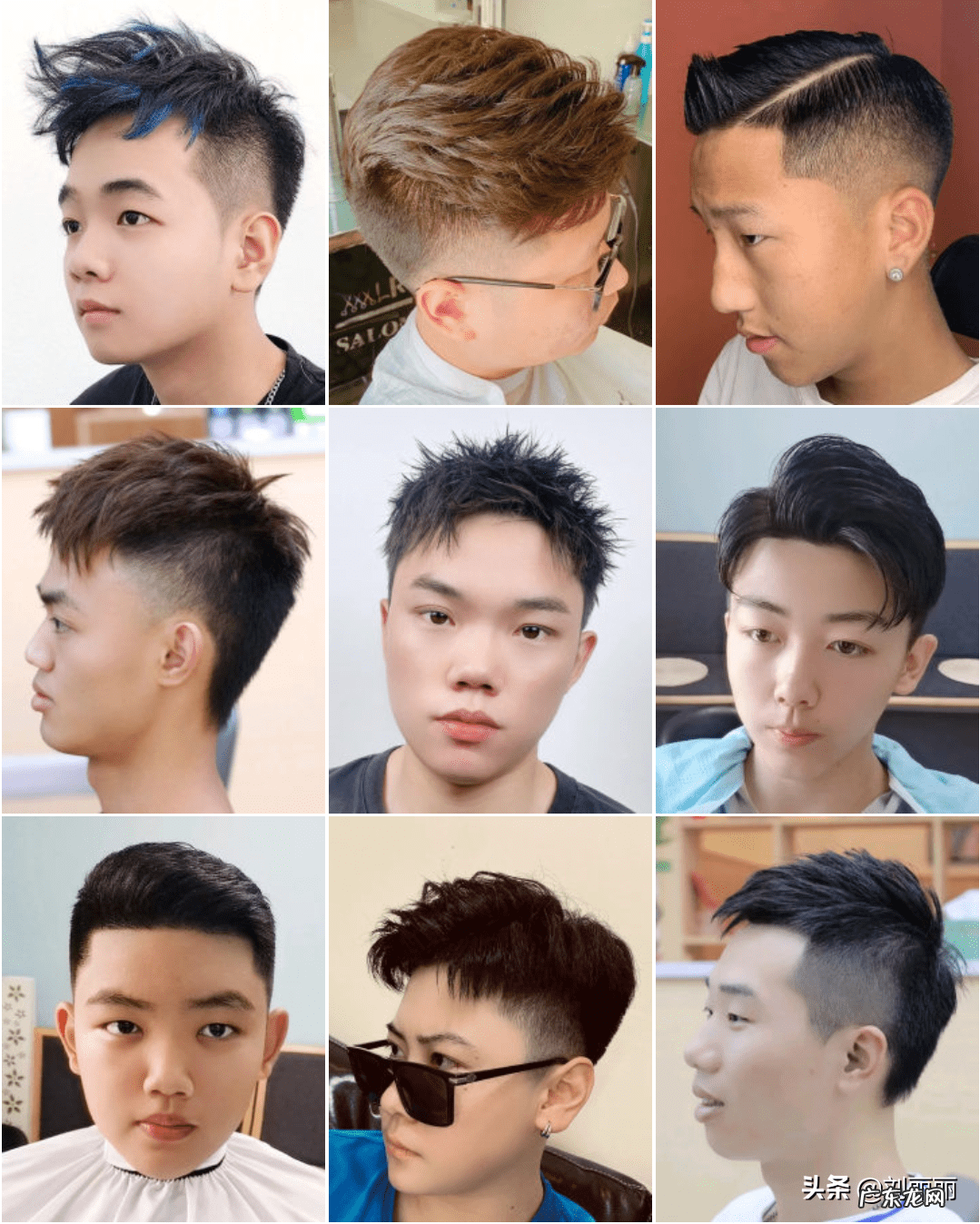 最新款男生发型 今年比较流行的男士发型