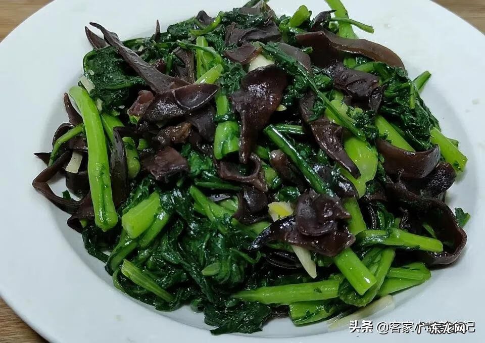 茼蒿菜图片 茼蒿菜的做法