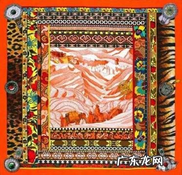 爱马仕丝巾图片及logo标志 爱马仕丝巾为啥这么贵7万多种颜色 耗时两年 看完就觉得值了