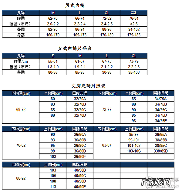 买衣服的尺码怎么选择 服装尺码标准