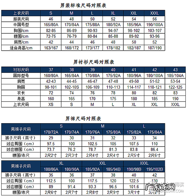 买衣服的尺码怎么选择 服装尺码标准