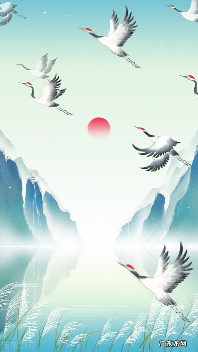 花水墨画图片 古风水墨画图片高清