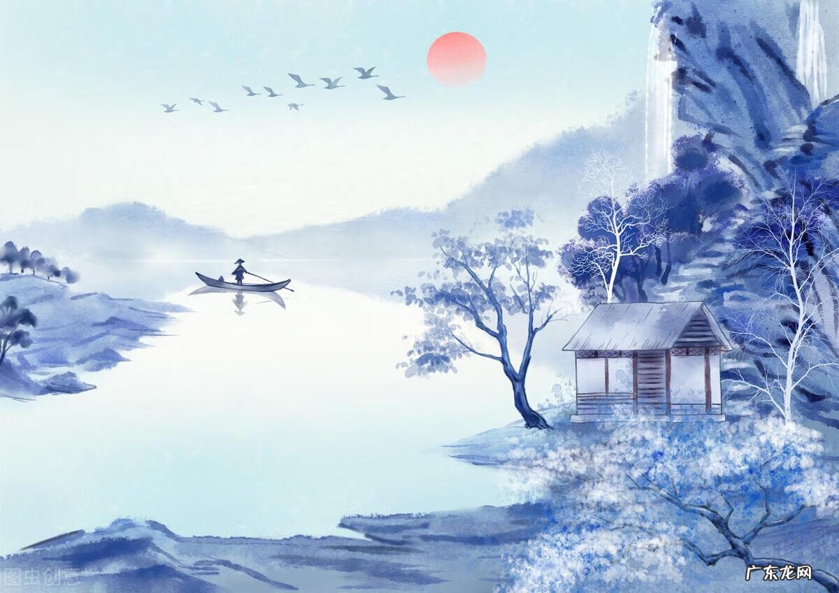 花水墨画图片 古风水墨画图片高清