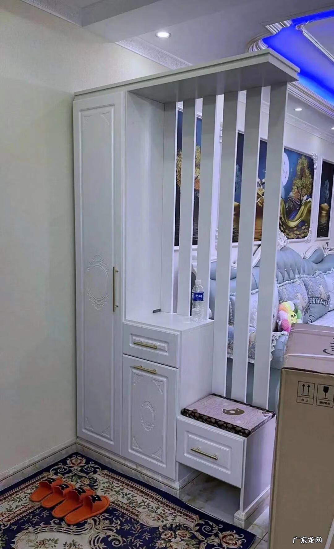 入户隔断柜效果图 入户门隔断柜