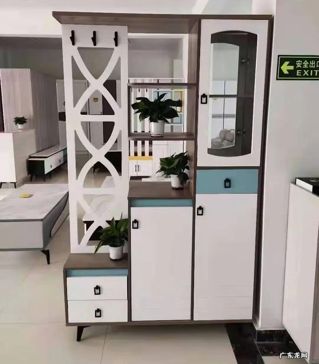 入户隔断柜效果图 入户门隔断柜