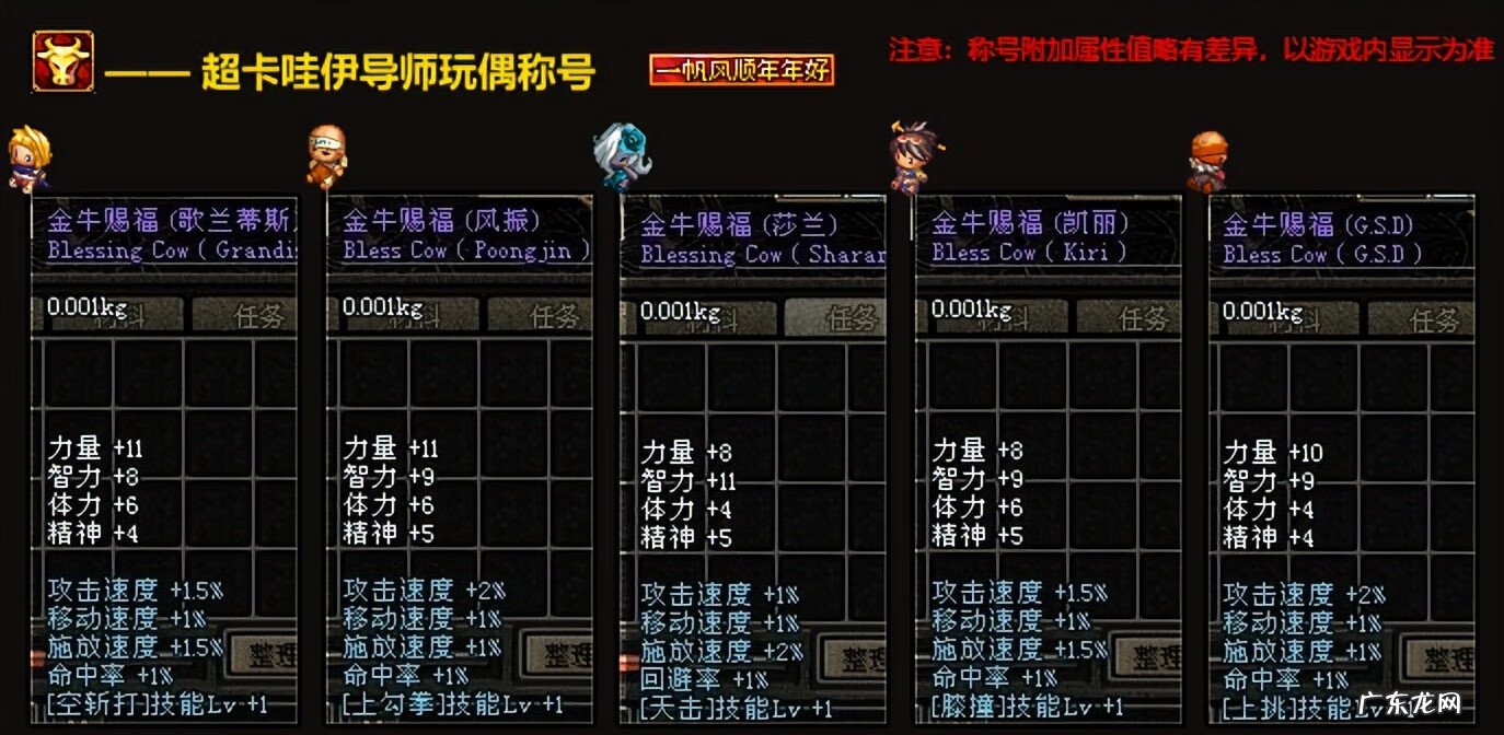 dnf2011年新春礼包装扮 Dnf白虎之魂