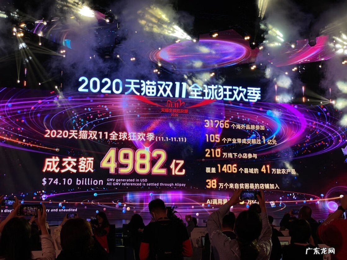 今天双11的成交金额 双11成交金额2020