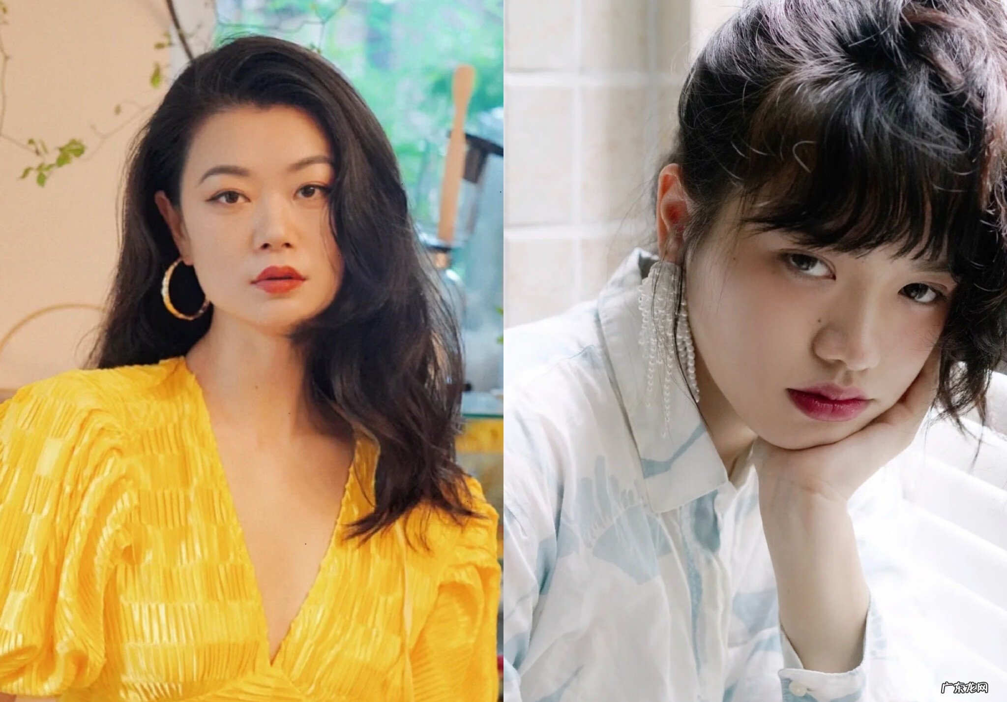 方脸中发发型图片2020 方脸造型图片