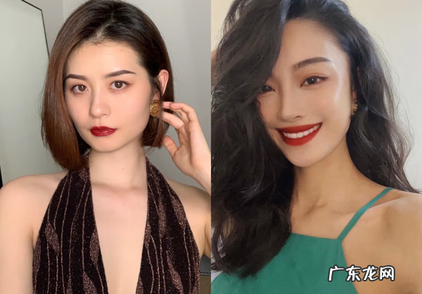 方脸中发发型图片2020 方脸造型图片