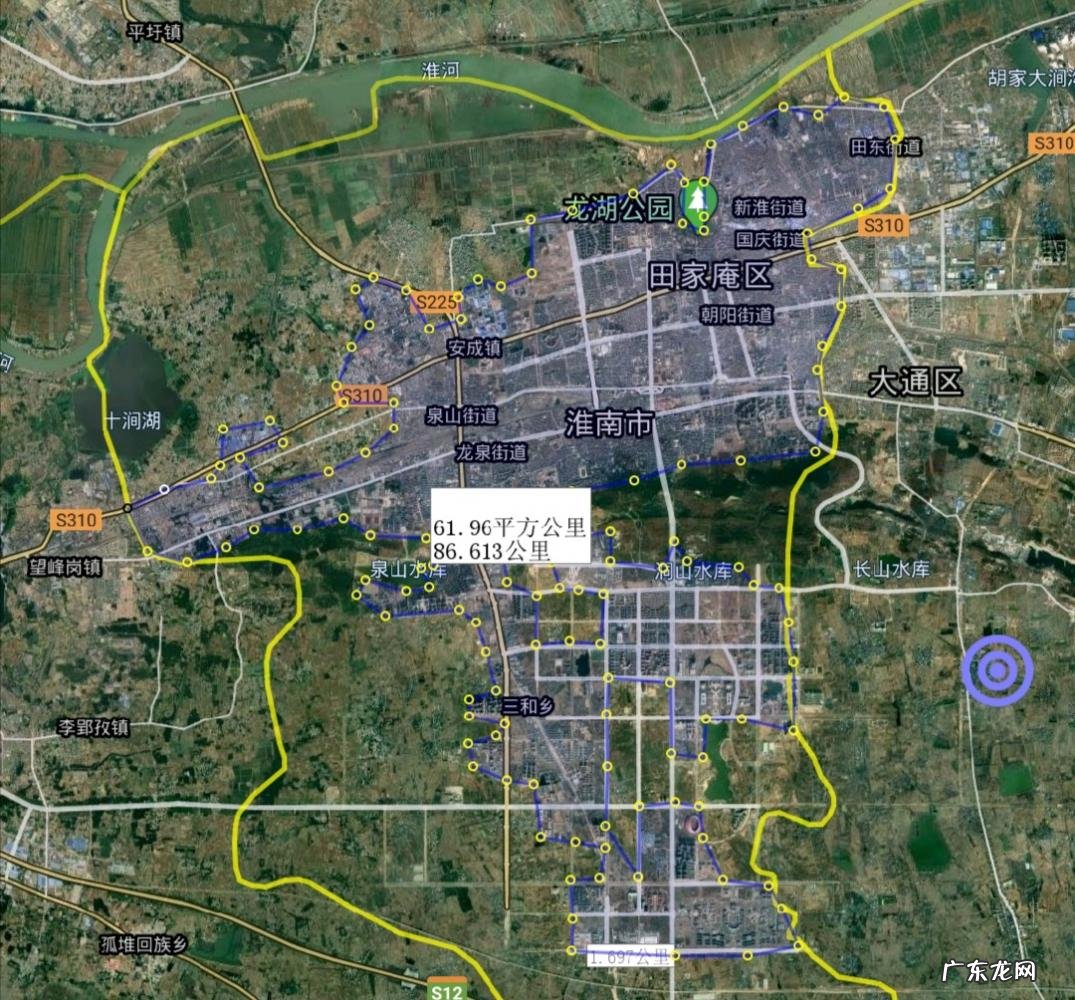 安徽省淮南市地图最新 安徽淮南市地图 全图