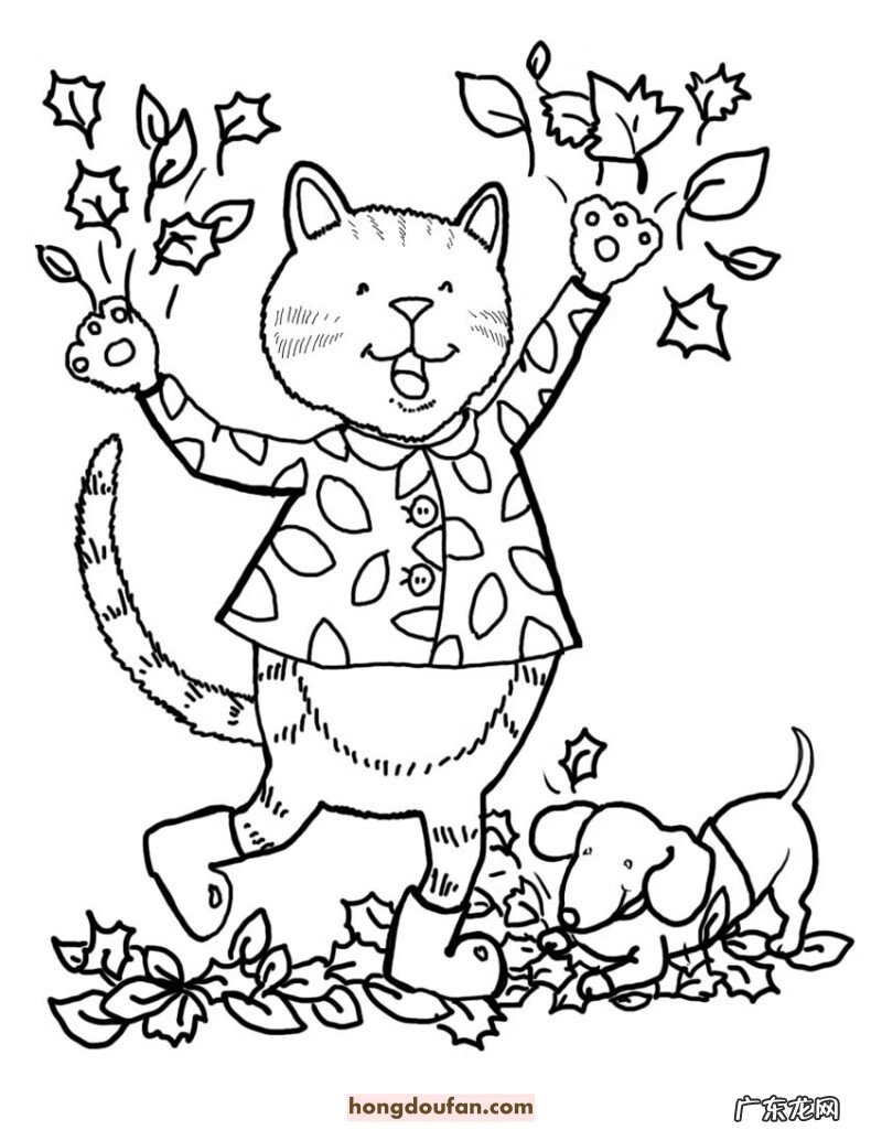 秋天的一幅图画作文 秋天的图画作文二年级