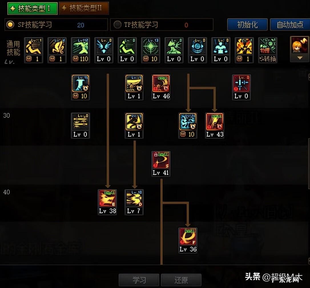 新版剑魂加点图 剑魂的加点图