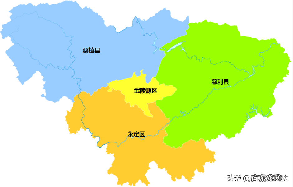 张家界地图位置 张家界在哪个城市省