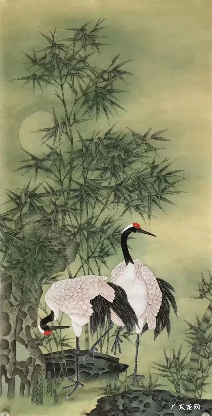 有山有鹤的风水画像