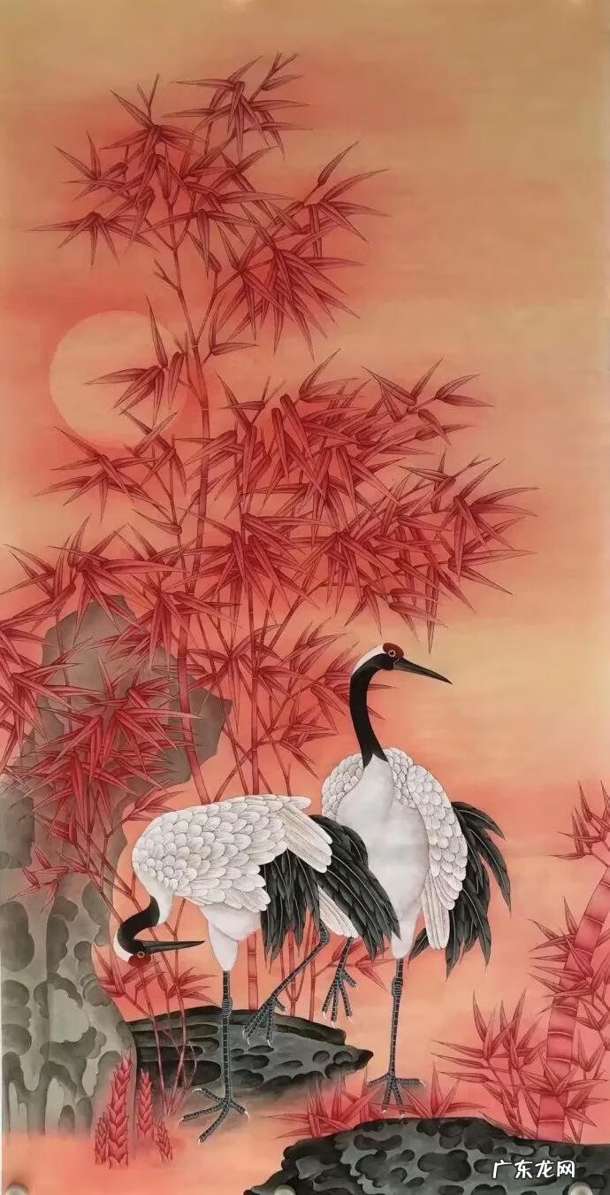 有山有鹤的风水画像