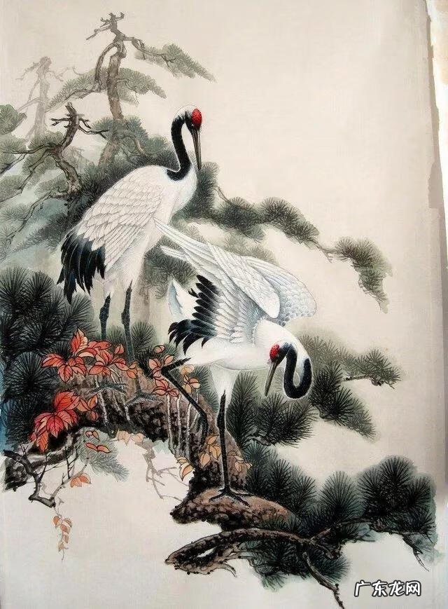 有山有鹤的风水画像