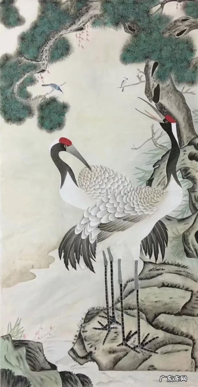 有山有鹤的风水画像