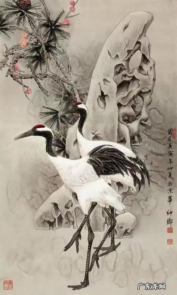 有山有鹤的风水画像