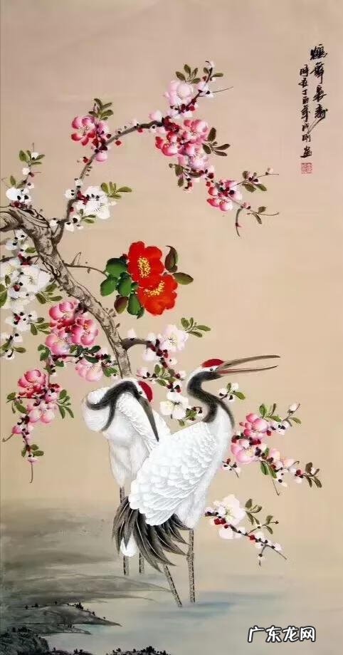 有山有鹤的风水画像