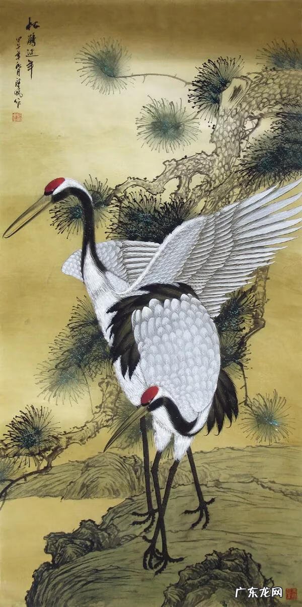 有山有鹤的风水画像