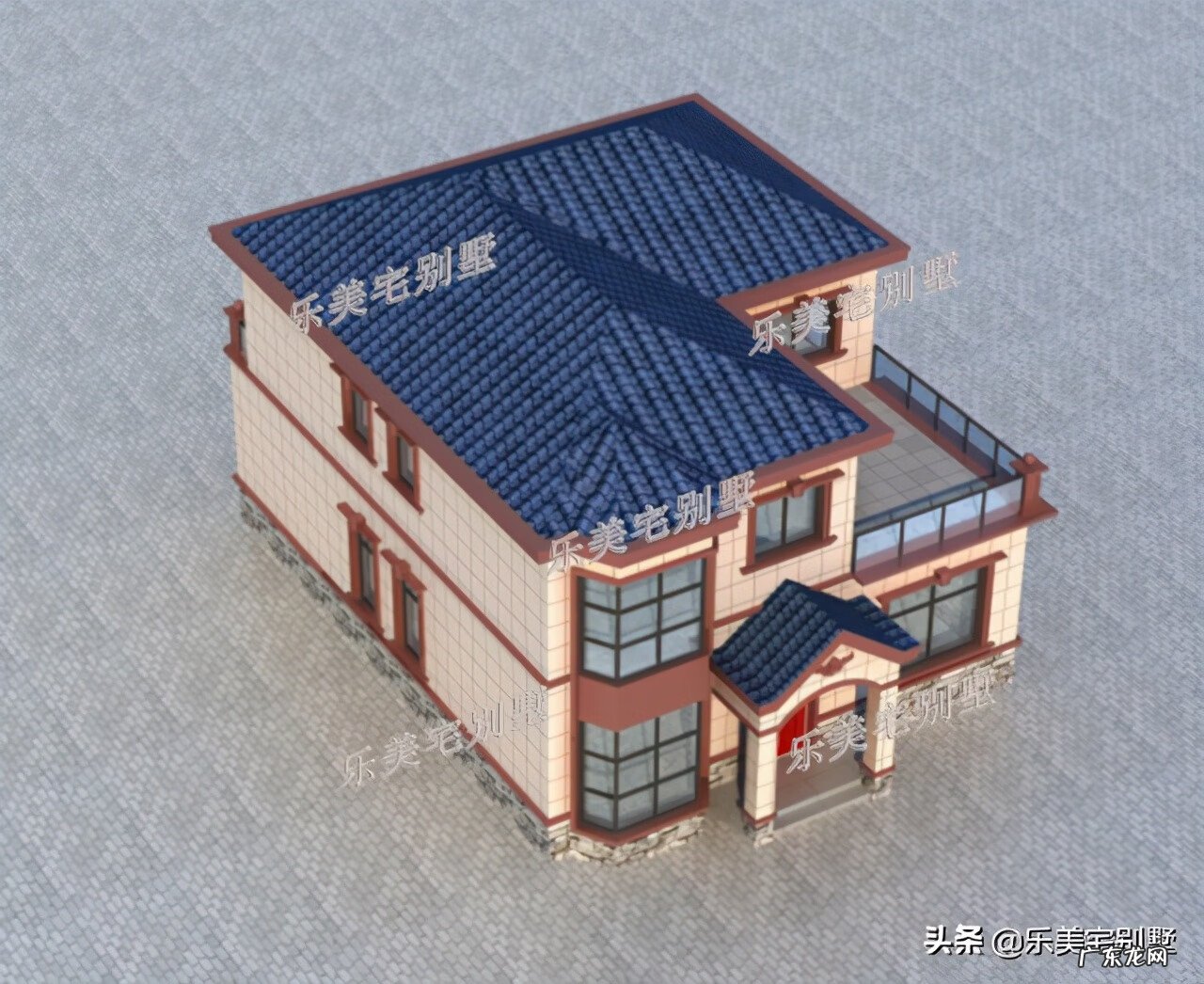 洋房结构图 小洋房风格效果图