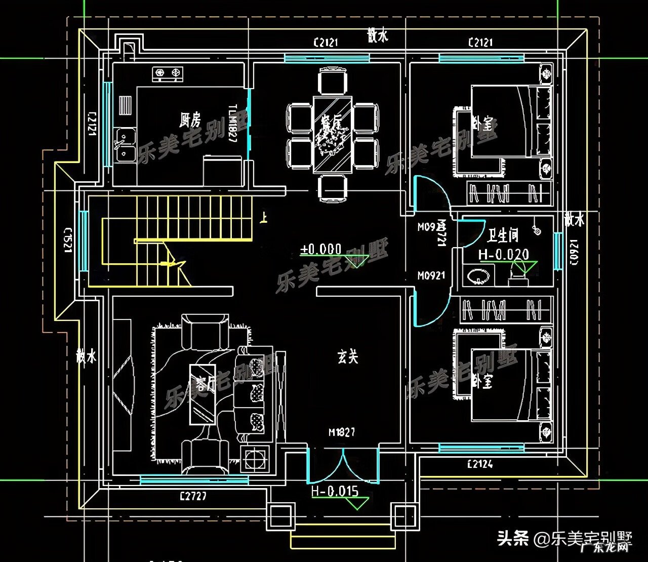 洋房结构图 小洋房风格效果图