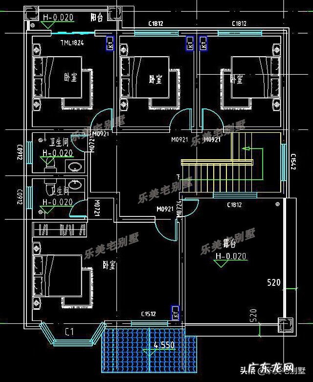 洋房结构图 小洋房风格效果图