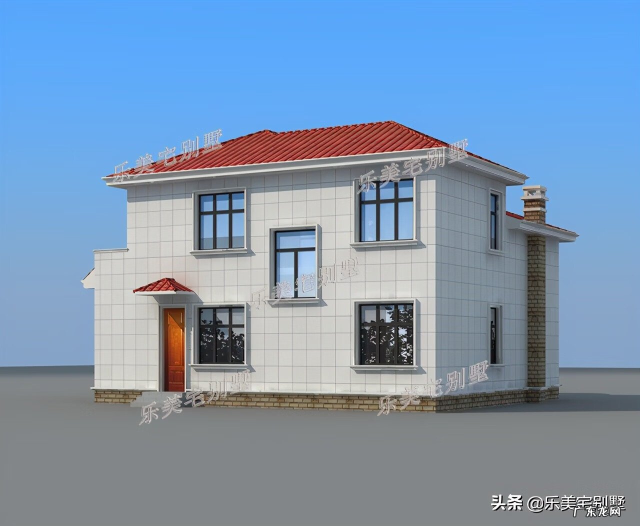 洋房结构图 小洋房风格效果图