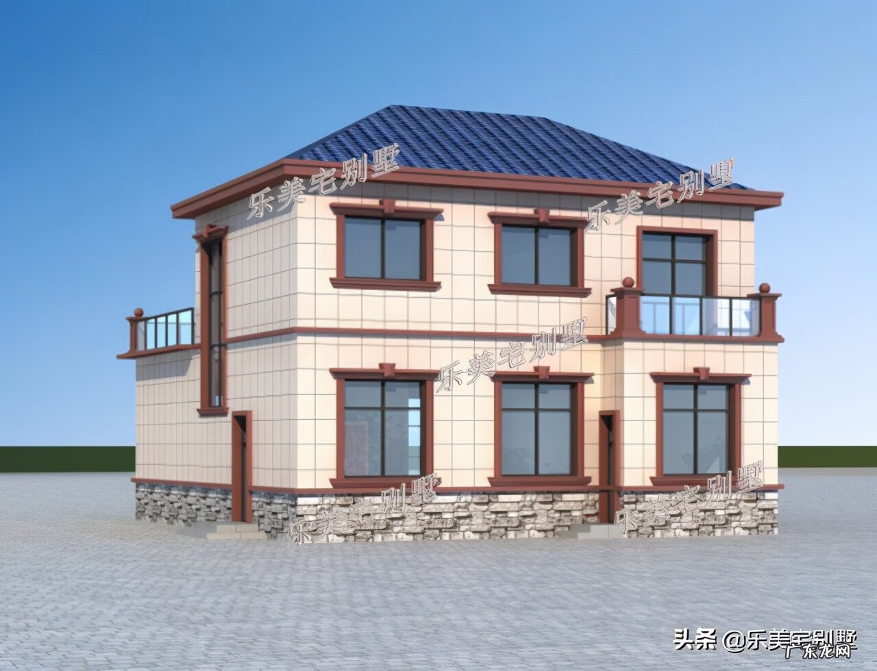 洋房结构图 小洋房风格效果图